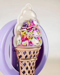 Soft Serve Cone with Sprinkles