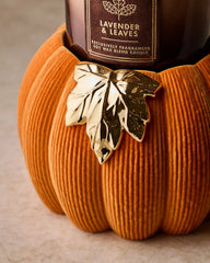 Orange Corduroy Pumpkin