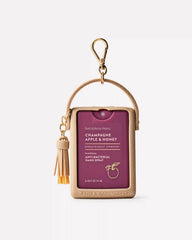Tan Textured Holder with Strap